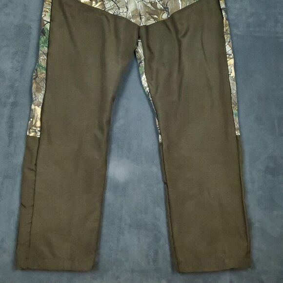 Wrangler ProGear Pants Mens 36x30 Brown Camo Realtree Nylon Reinforced Hunting - Picture 6 of 15